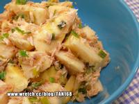 《綠竹筍6》鹽蔥鮪魚涼筍沙拉