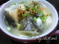 豆腐味噌魚湯