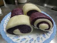 紫心 地瓜雙色 饅頭