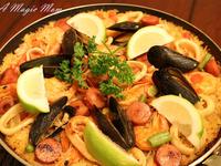 西班牙海鮮飯 (Seafood Paella)