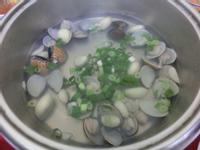 蒜頭蛤蠣湯
