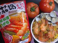 蕃茄海鮮燉飯 - 可果美蕃茄鍋高湯