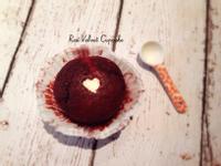 紅絲絨杯子蛋糕 Red Velvet Cupcake with Whipped Cream Filling 