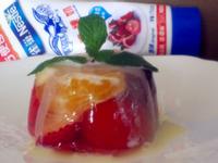 綜合鮮果果凍-【草莓就愛鷹牌煉奶】
