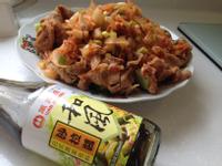 【日韓料理】和風佐泡菜豬肉拌麵線