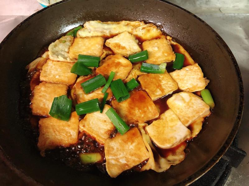 超簡單10分鐘懶人料理 蔥燒板豆腐by 雀兒的小廚房 全職媽媽輕鬆料理 愛料理